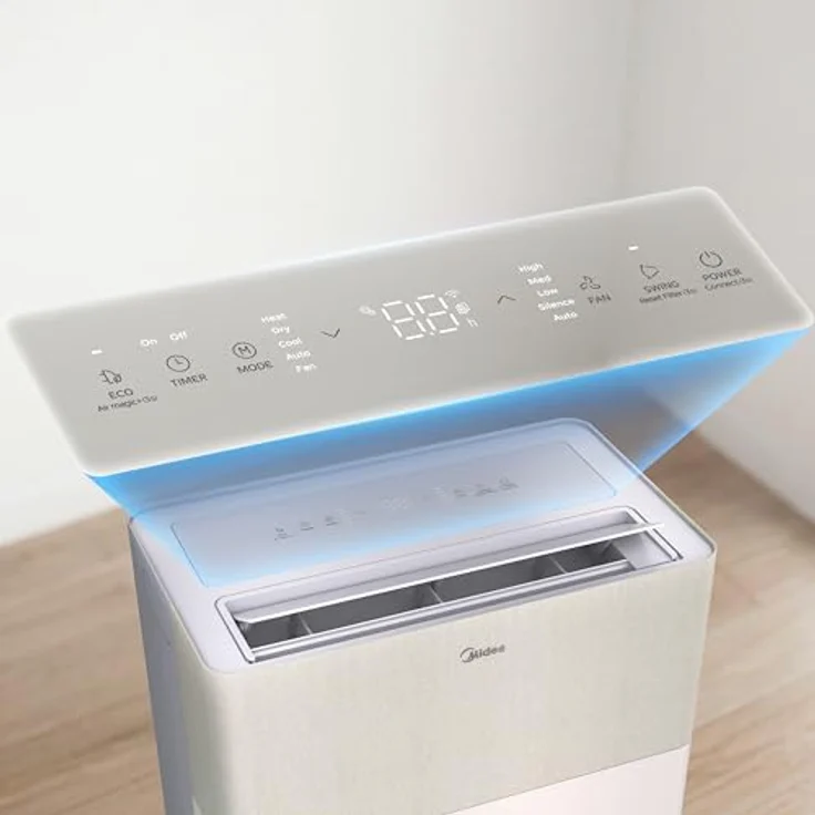Midea PortaSplit Klimaanlage, 12.000 BTU, 3,5 kW, Kühlen & Heizen für Räume bis 42 m², Energieeffizienz A++/A+ – Bild 8