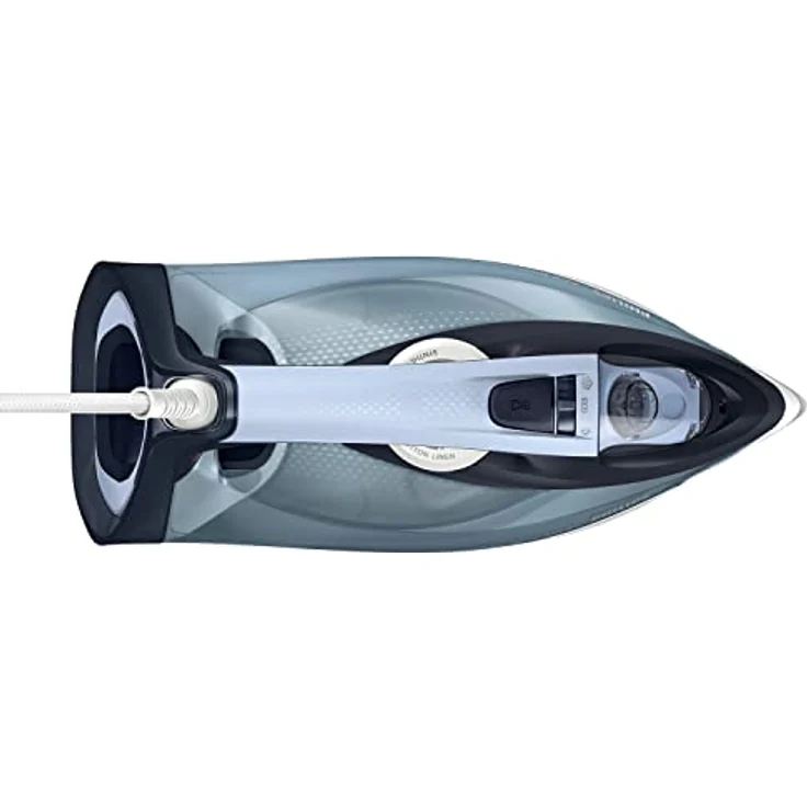 Philips Azur 7000 Serie Dampfbügeleisen - 2800 W, 50 g/min Dauerdampf, 250 g Dampfstoß, Vertikaldampf, SteamGlide Plus-Sohle, Louros/Baumwollblau (DST7020/20) – Bild 2
