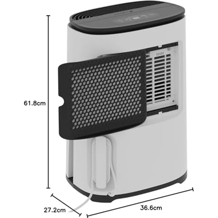MEACO Meaco Arete Two 25L Luftentfeuchter - Luftreiniger, Steuerung per Meaco-App, 4,8 Liter Wasserbehälter – Bild 9