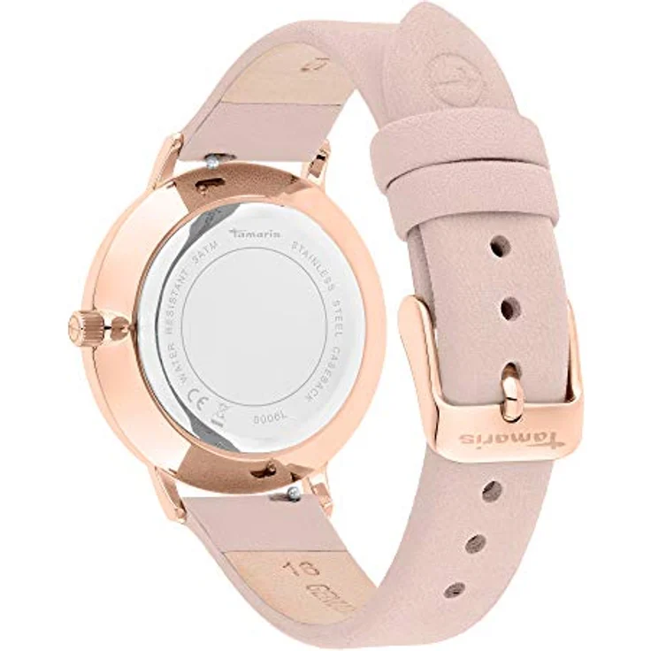 Tamaris Damen Analog Quarz Uhr mit Leder Armband TT-0006-LQ – Bild 3