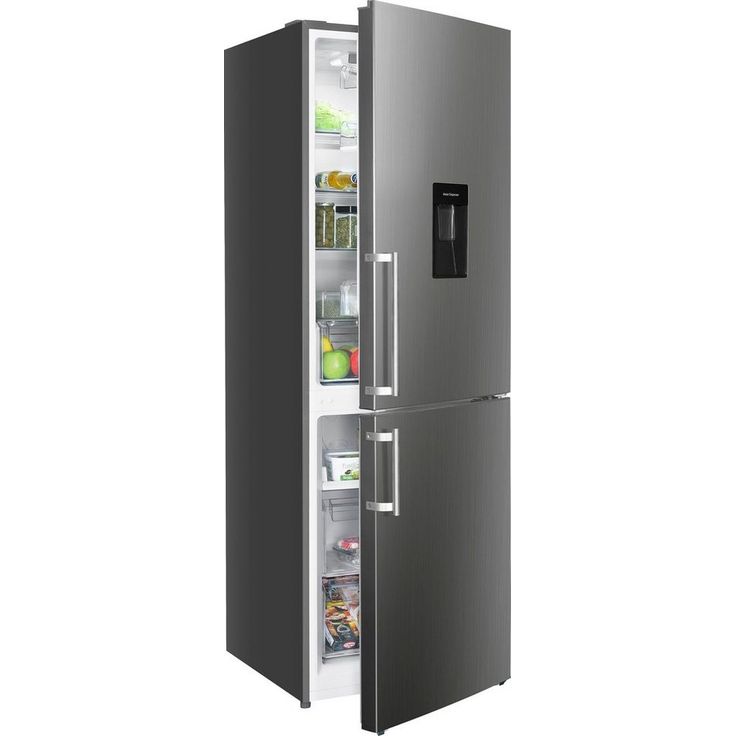 Hanseatic Kühl-/Gefrierkombination HKGK18560CNFWDI, 185 cm hoch, 60 cm breit, NoFrost, Wasserspender, Türalarm