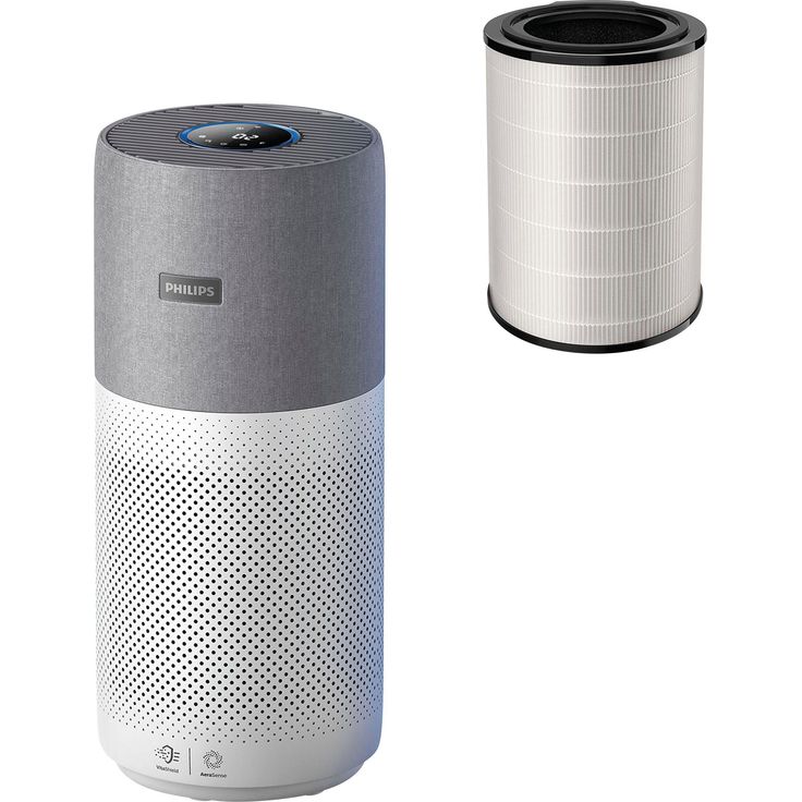 Philips AC3033/10 3000i Series, Luftreiniger, Grau, Weiss - 520 m³/h CADR, Allergie-Ruhemodus, 99,97% Partikelentfernung, leise – Bild 2