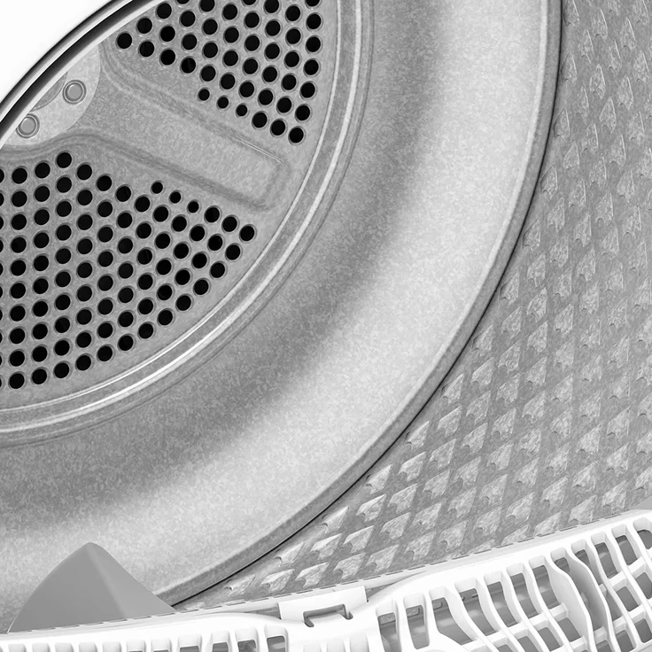 Beko DPS 7405 W3, Wärmepumpentrockner, A++, Fassungsvermögen 7 kg, Standgerät, Breite 59,5 cm, Kindersicherung, Startzeitvorwahl – Bild 8