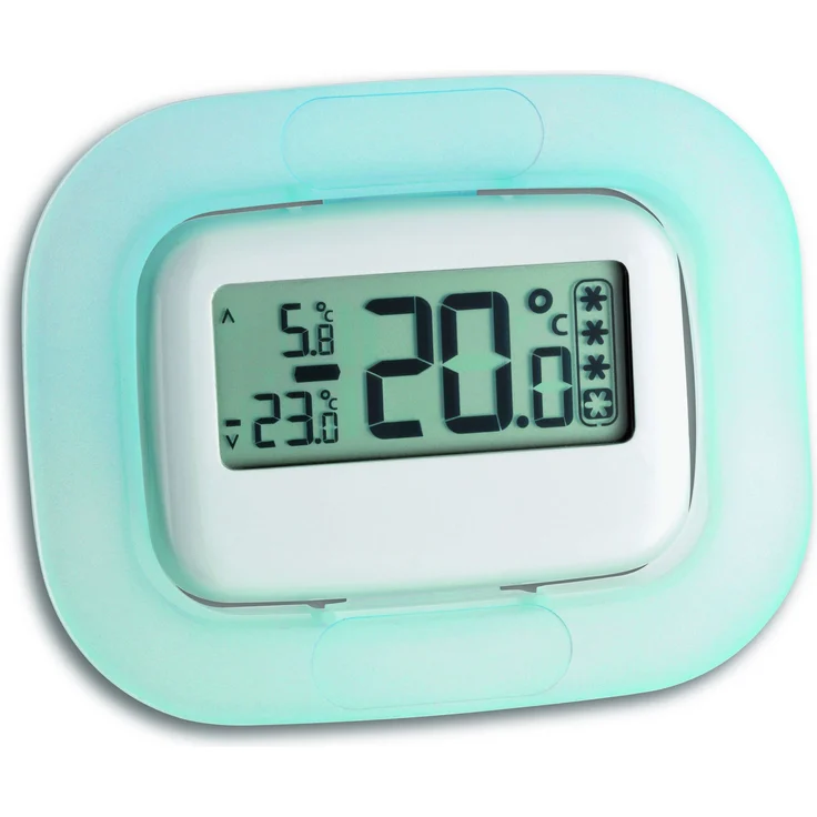 TFA Dostmann 30.1042, Kühlgeräte-Thermometer, Messbereich: -30°C bis 50°, permanente Anzeige der Höchst- und Tiefstwerte – Bild 9