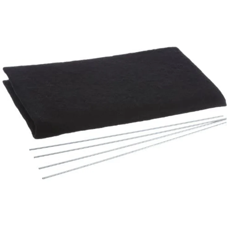 Bomann KFM 565, Dunstabzugshauben-Aktivkohlefilter, Maße 310 x 480 x 3 mm, schwarz – Bild 4