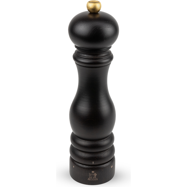 Peugeot Paris Manuelle Pfeffermühle, Mahlgradeinstellung u'Select, Höhe: 22 cm, Holz, Braun, 23485