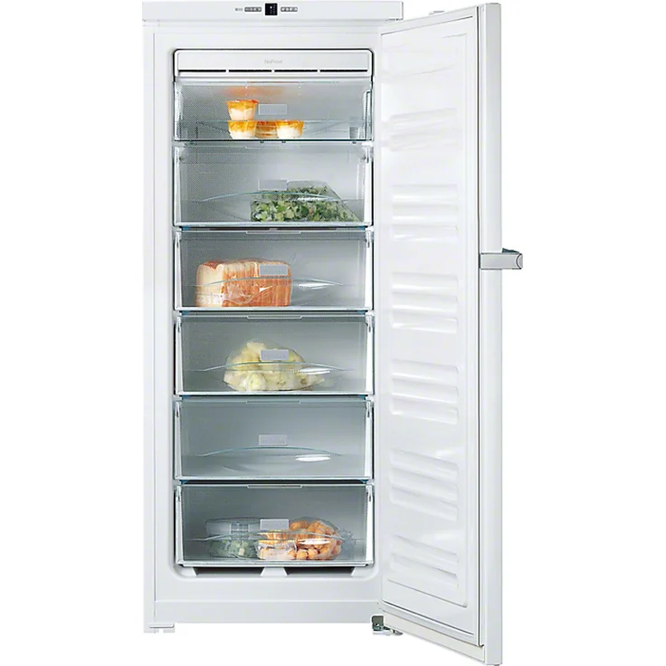 Miele FN 24062 ws, Gefrierschrank, freistehend, weiß, NoFrost, Breite 60 cm, Energieklasse F – Bild 5