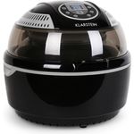 Klarstein VitAir Heißluftfritteuse, 9 l, 1400 Watt, schwarz-grau