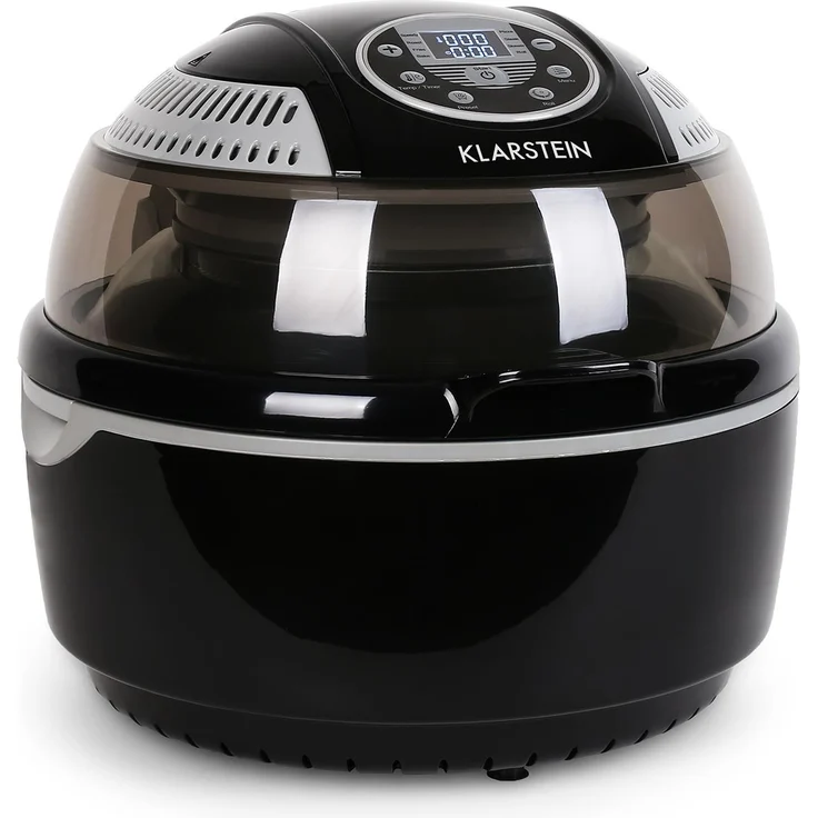 Klarstein VitAir Heißluftfritteuse, 9 l, 1400 Watt, schwarz-grau – Bild 1