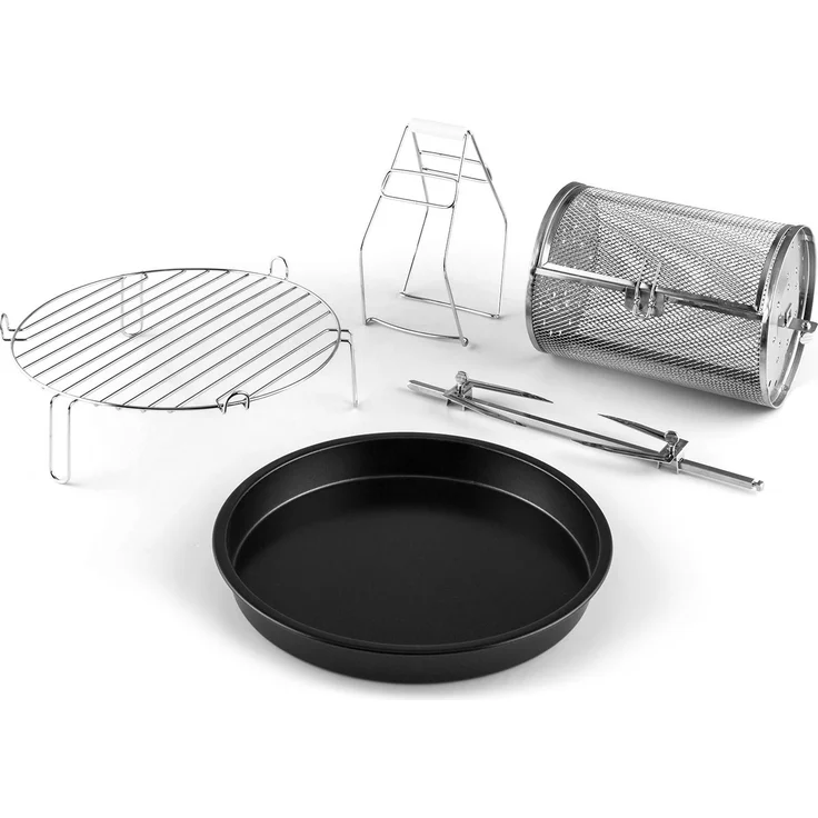 Klarstein VitAir Turbo Heißluftfritteuse, 9 l, 1400 Watt, grün-weiß – Bild 6