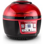 Klarstein VitAir Turbo Heißluftfritteuse, 9 l, 1400 Watt, rot-schwarz