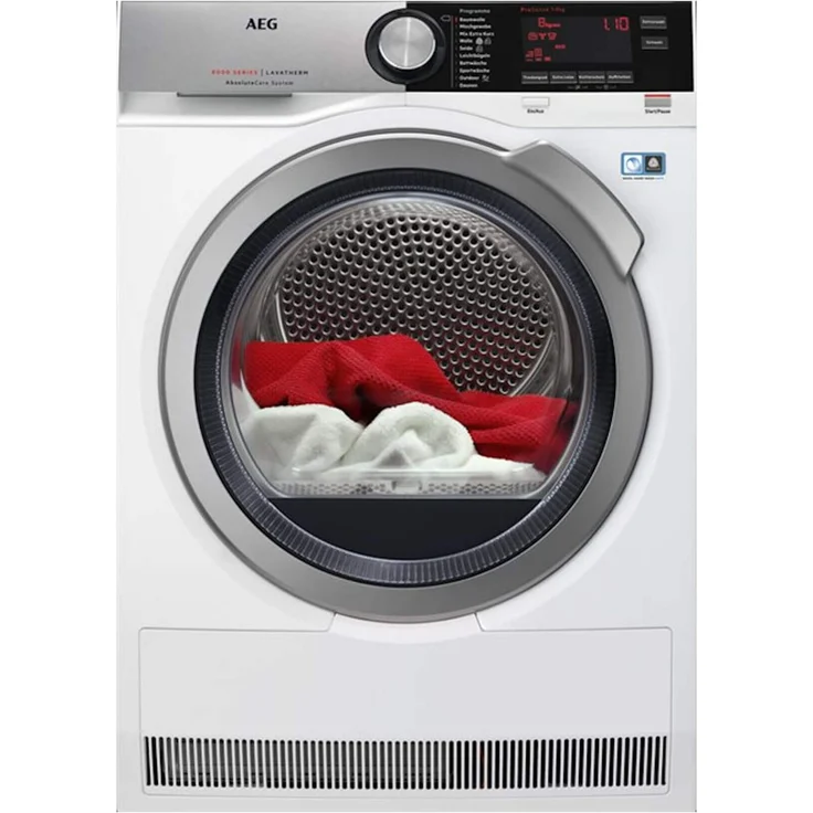 AEG T8DE86685, Wärmepumpentrockner, A+++, Fassungsvermögen 8 kg, Standgerät, Breite 60 cm, Trommelinnenbeleuchtung, Wärmepumpe - Preisvergleich – Bild 8