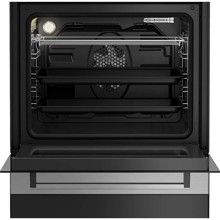 Beko FSM67320GXS, Herd, A, Standgerät, Betriebsart Ofen elektrisch, Anzahl Kochfelder 4, Volumen 72 l, Breite 60 cm – Bild 3