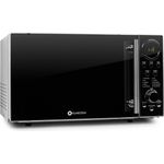Klarstein Luminance Prime Mikrowelle mit Grill, Standgerät, 20 L,700 Watt, Edelstahl schwarz