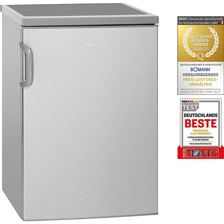 Bomann KS 2194 Kühlschrank, freistehend, Lagerzeit bei Störung 15 h, Breite 56 cm – Bild 8
