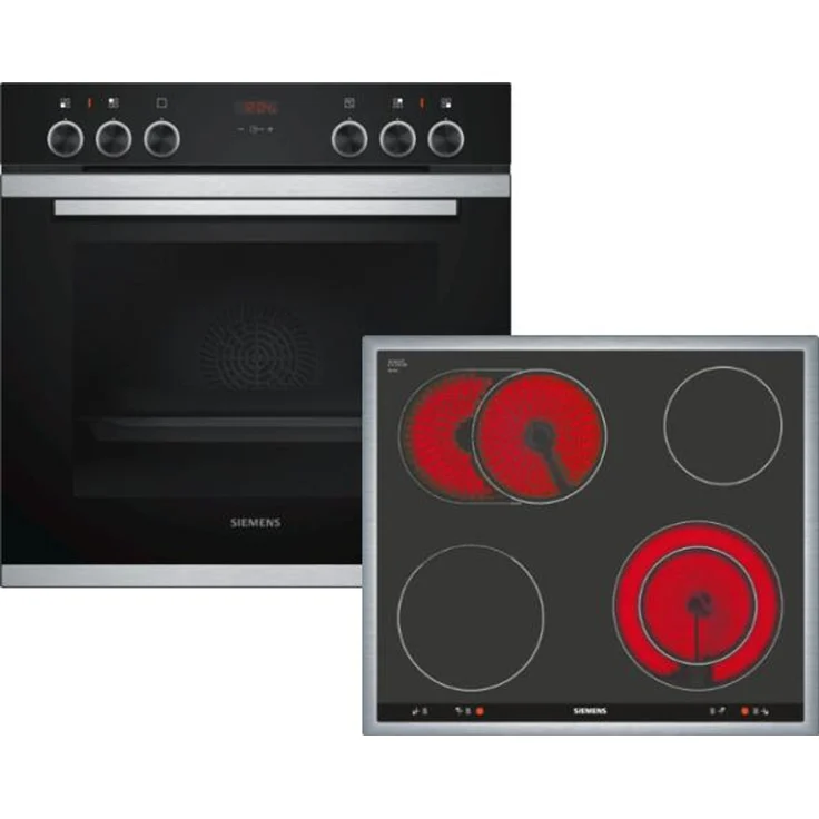 Siemens PQ211KA00, Herd-Set EA645GN17 und HE273ABS0, Energieeffizenzklasse A, Einbaugerät, Volumen 71 l – Bild 7