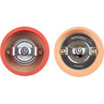 Peugeot 2-33286 Tahiti Herbst Pfeffer- und Salzmühle, Holz, orange-pfirsich, 5,5 x 5,5 x 15 cm