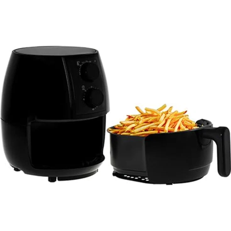 Adler Heißluftfritteuse AD 6312 Schwarz 1600 W 2,5 L – Bild 2