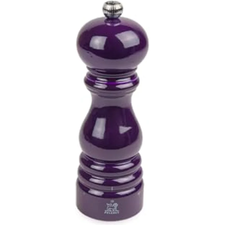 PEUGEOT - Pfeffermühle Paris u'Select 18 cm - ParisRama - 6 voreingestellte Mahlgrade - Aus PEFC-zertifiziertem Holz - Französiches Know-How - Auberginefarben lackiert – Bild 1