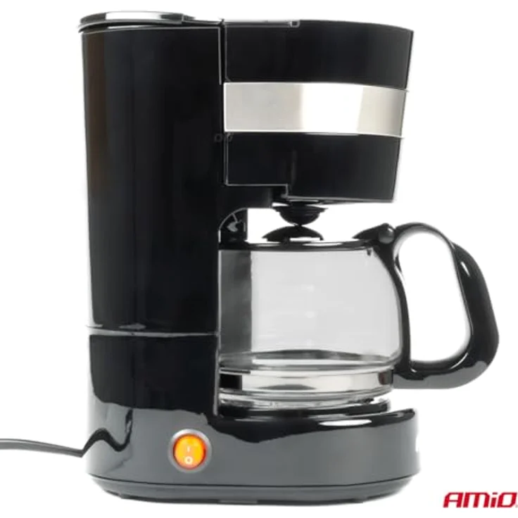 AMiO Kaffeemaschine Auto / Lkw 24V, Filterkaffeemaschine mit 650 ml Kanne und Permanentfilter – Bild 7