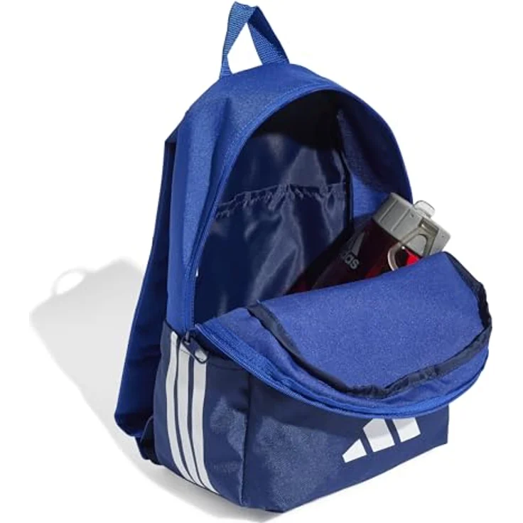 adidas Sportswear Daypack KIDS LOGO RUCKSACK, kompakter Kinder-Rucksack mit verstellbaren Trägern, aus 50% recycelten Materialien – Bild 3