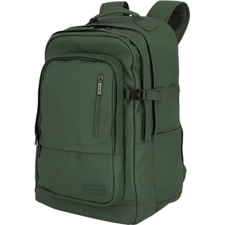 travelite Freizeitrucksack BASICS, Rucksack Plane mit 15,6 Zoll Laptopfach, wasserabweisend, Organizer-Funktion – Bild 4