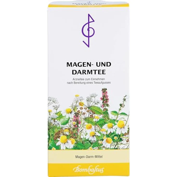 Bombastus Magen- UND Darmtee, pflanzliches Mittel gegen Magen-Darm-Beschwerden, 75 g – Bild 1