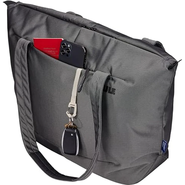 Thule Shopper Subterra 2, Einkaufstasche aus Nylon/Polyester mit abnehmbarem Schulterriemen, grau – Bild 4