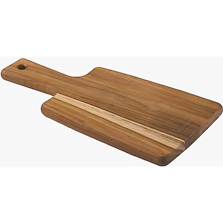 Kitchen Schneidebrett, 30 x 15 x 1,5 cm, FSC Teakholz.