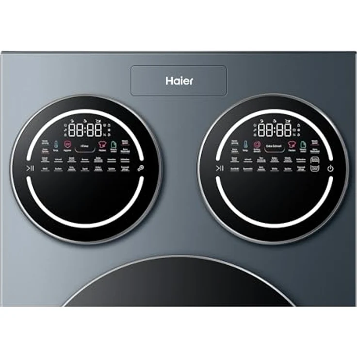 Haier MultiWash HAMQD 410CBL9GN-84, Waschmaschine mit 10+1+1kg, 3 Trommeln, Energieklasse A, 1.400 U/Min., Inverter-Motor, Automatikprogramm, UV-Hygiene, Automatikdosierung, Aquastop – Bild 5