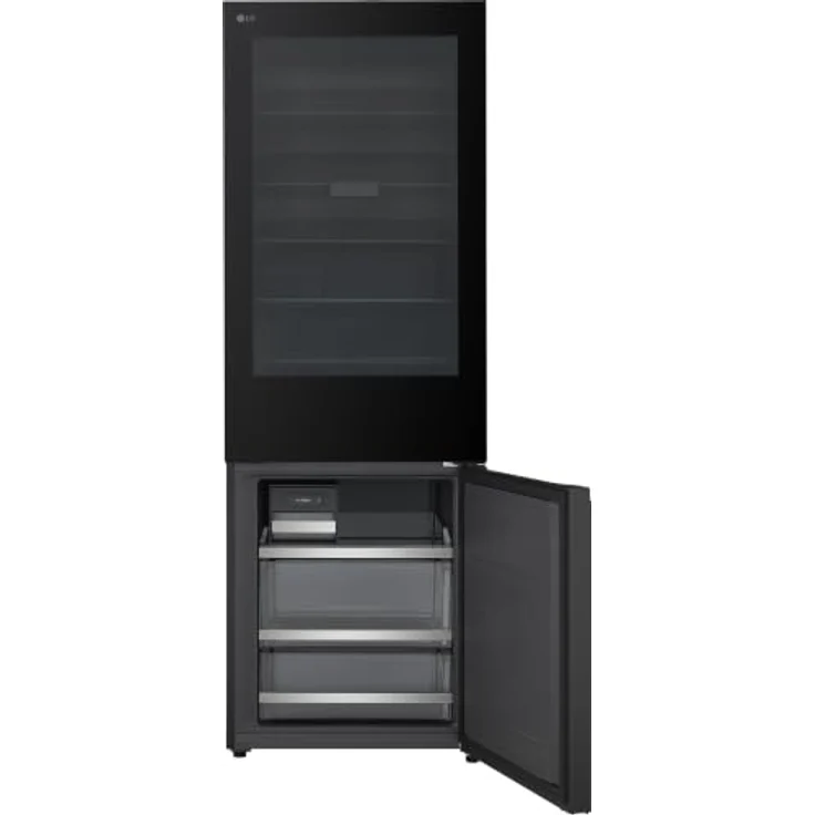 LG GBGW92GCEV, Kühl-Gefrierkombination mit 465 l, NoFrost, Fresh Zone Fach, Schwarz – Bild 16