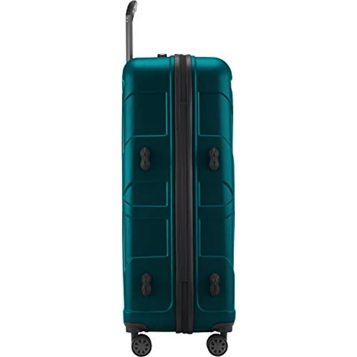 SUITLINE Hartschalen-Koffer 75 cm, TSA, 4 Doppel-Rollen, erweiterbares Volumen 119 Liter, türkis – Bild 5