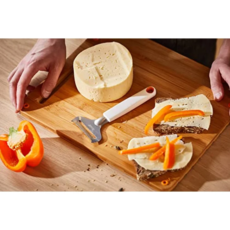 Fiskars Weichkäsehobel, Edelstahl-Kunststoff, Schnittbreite: 6 cm, Functional Form, Weiß, 1016128 – Bild 5
