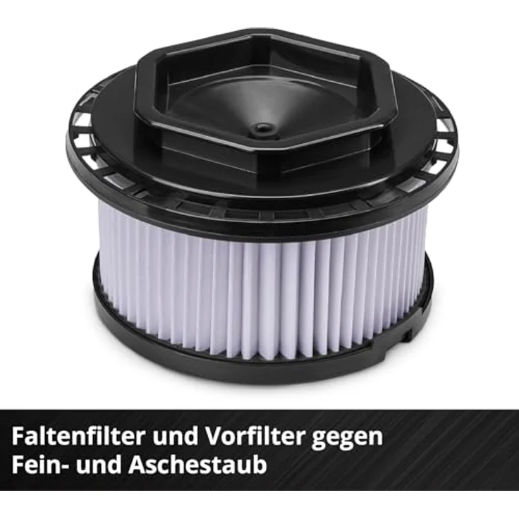 Einhell TC-AV 1830 D, Aschesauger mit 18l Behälter, 800 Watt, Faltenfilter und Blasfunktion – Bild 7