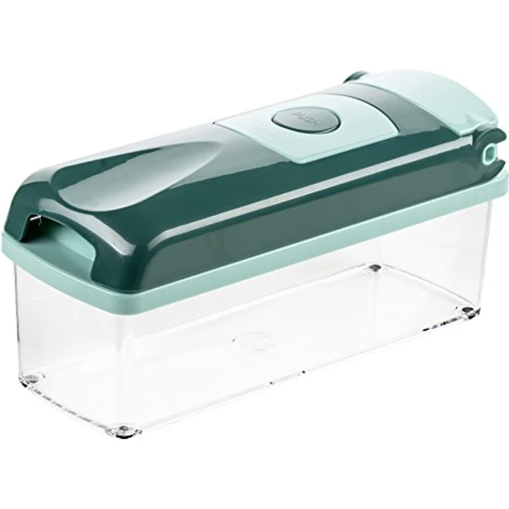 Genius Nicer Dicer Plus 18 Teile, Kunststoff, smaragdgrün, 26 x 9 x 13 cm – Bild 3