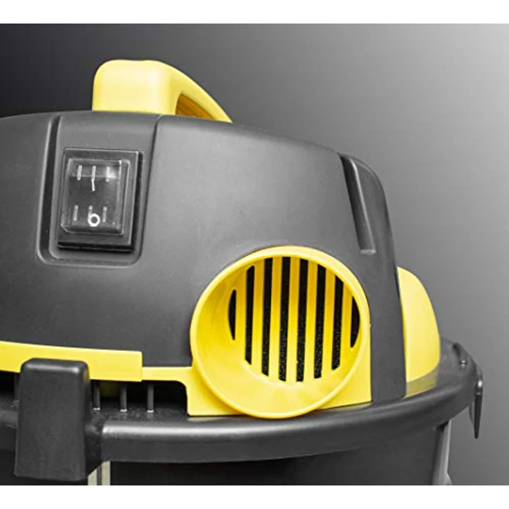 Nass--Trockensauger VAC20S | Staubsauger mit patentierter Filterreinigung | Edelstahlbehälter nicht statisch aufladbar | mit Gebläsefunktion | Inkl. großem Zubehörpaket – Bild 4