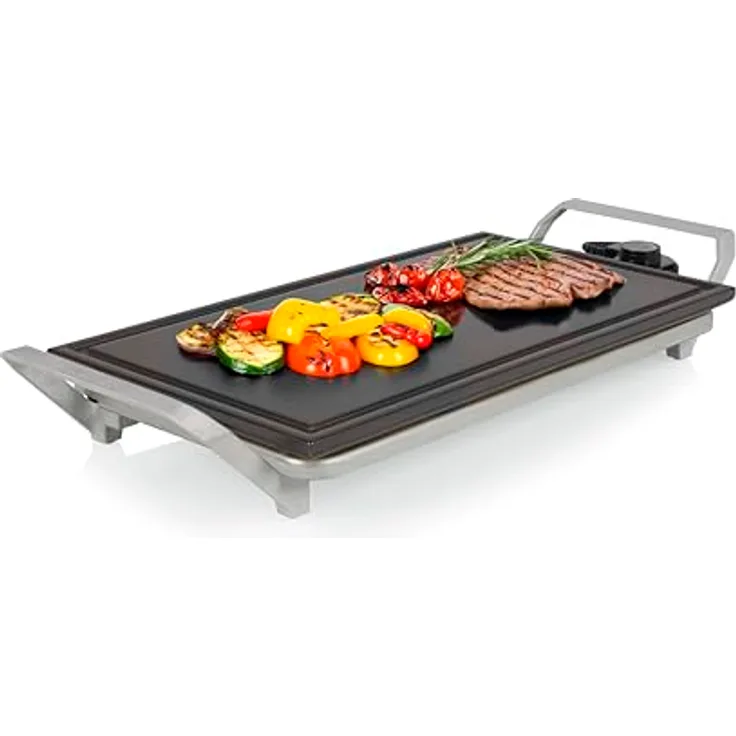 PRINCESS Tischgrill Princess 103150 Table Chef Premium Stone - PFAS-frei, Keramische Grillplatte