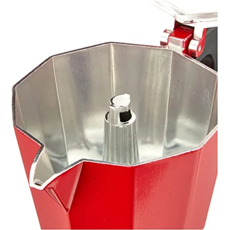 Monix Fresa Mokkakannen, Aluminium, rot, 6-Einheiten – Bild 4
