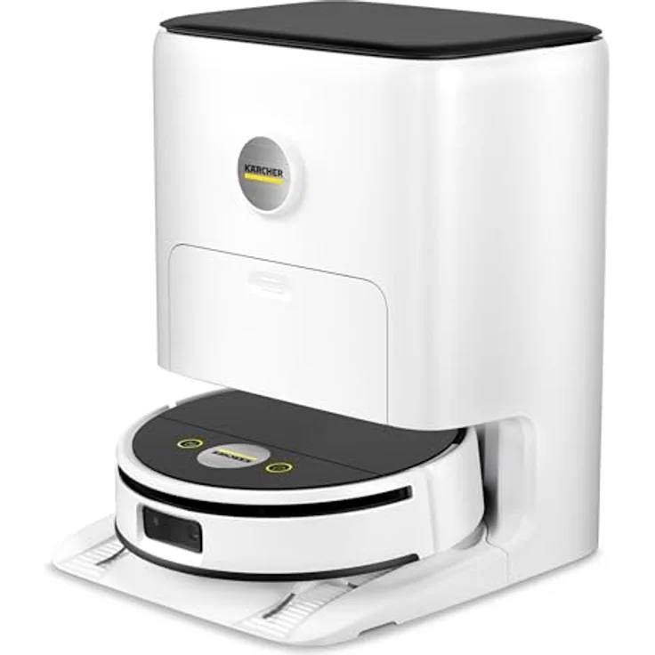 Karcher RVF 7 Comfort Extra, Saugwischroboter mit Multifunktionsstation, LiDAR-Navigation, App-Steuerung, KI-gestützter Kamera, für Hartböden und Teppiche – Bild 1