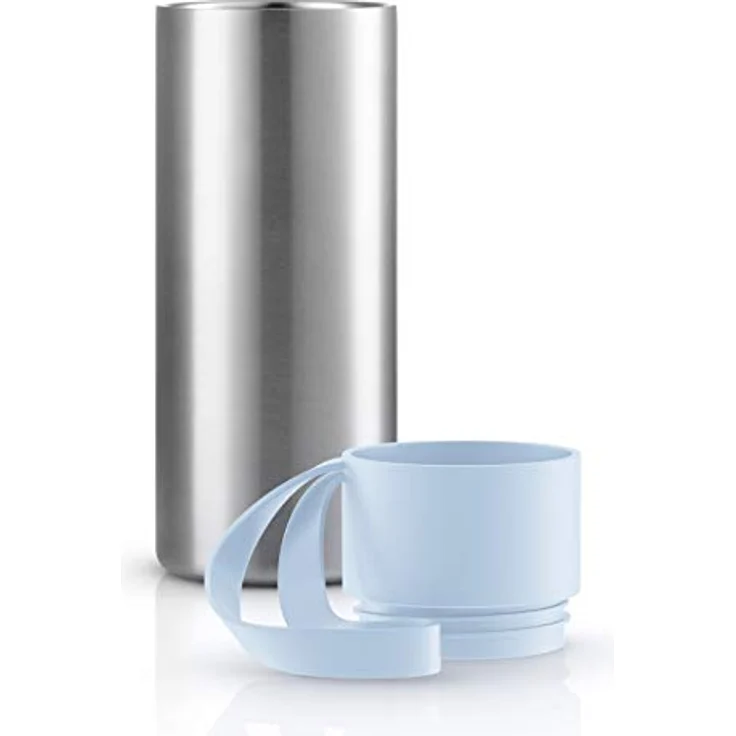 EVA SOLO | Urban to Go Cup | Dänisches Design | Edelstahl, Kunststoff | 0.35L | Soft Blue – Bild 2