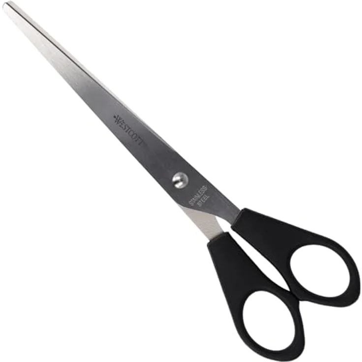 Westcott E-31170 00 Schere Büro, rostfrei, symmetrisch, 17 cm-7 Zoll, schwarz – Bild 2