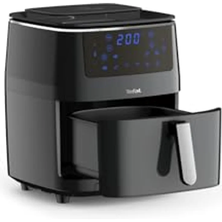 Tefa FW2018 Easy Fry Grill & Steam Heißluftfritteuse, 1700 Watt, ohne Fett, 6,5 Liter, Touch, schwarz – Bild 5