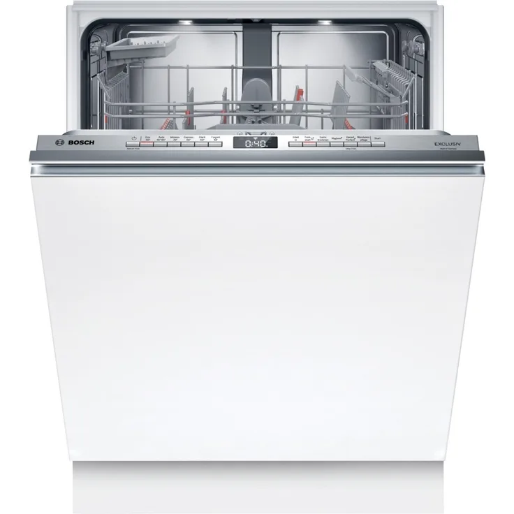 Bosch SBV6YBX00D Serie 6 Vollintegrierbarer Einbaugeschirrspüler 60 cm, XXL, Zeolith, mit Home Connect und 13 Maßgedecken