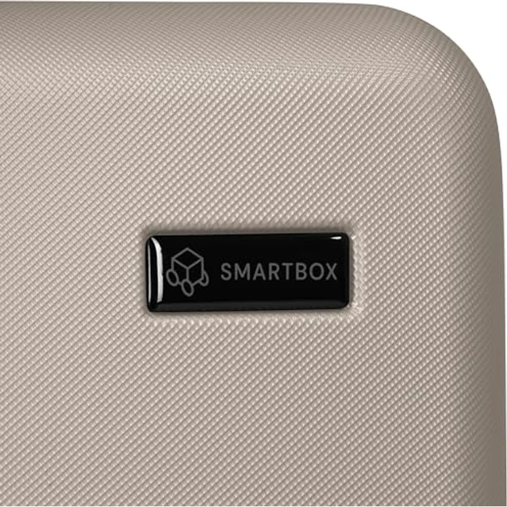 SMARTBOX Hartschalen Kabinen-Koffer Edition 05, kleiner Trolley 40 x 23 x 55 cm, 41 Liter, 4 Doppelrollen, Zahlenschloss, leicht 2,68 kg, aus robustem ABS-Material – Bild 5