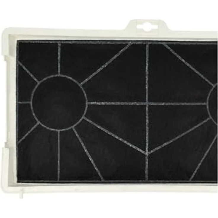 vhbw 2x Aktivkohlefilter kompatibel mit Siemens LB75564/03, LB75564/02, LB75564/01, LB57564/07 Dunstabzugshaube + Befestigungsmaterial, schwarz/weiß – Bild 5