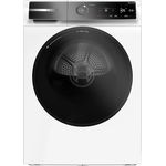 Bosch WRB247C40 Serie 8 Wärmepumpentrockner, 9 kg, selbstreinigender Kondensator, Air Max Dry, AutoDry, Reversierfunktion, Home Connect, Speed Perfect Plus, weiß/chrom