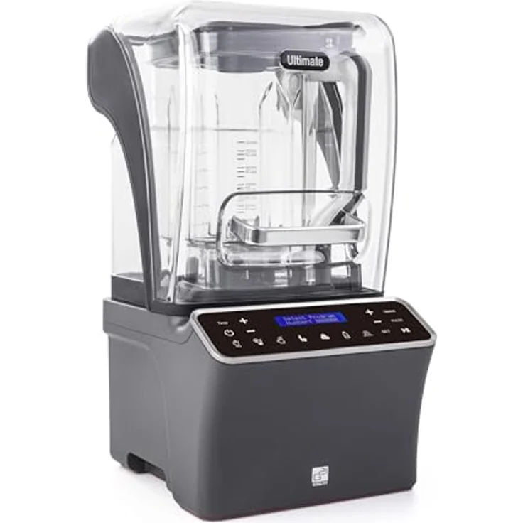 G21 Blender G21 Ultimate, graphitschwarz, 1.500 W, 28.000 U/min, 1,2 l Behälter, Touch Display, voreingestellte Mixprogramme, Deckel – Bild 2