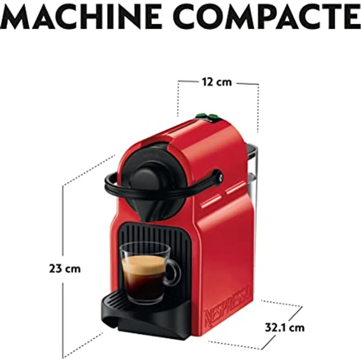 Krups YY 1531 FD Inissia Nespresso RED – Bild 4