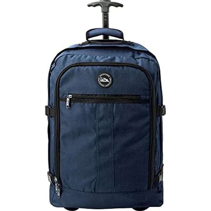 Cabin Max Metz, 55x40x20 cm Hybrid Reiserucksack mit Rollen, 44L Handgepäck Trolley, wasserabweisend, aus recyceltem Polyester – Bild 1