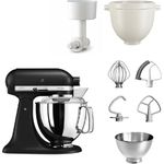 KitchenAid Küchenmaschine Artisan 5KSM175 Breadlover Set, 4,8 L, Edelstahl, inkl. Brotbackschüssel